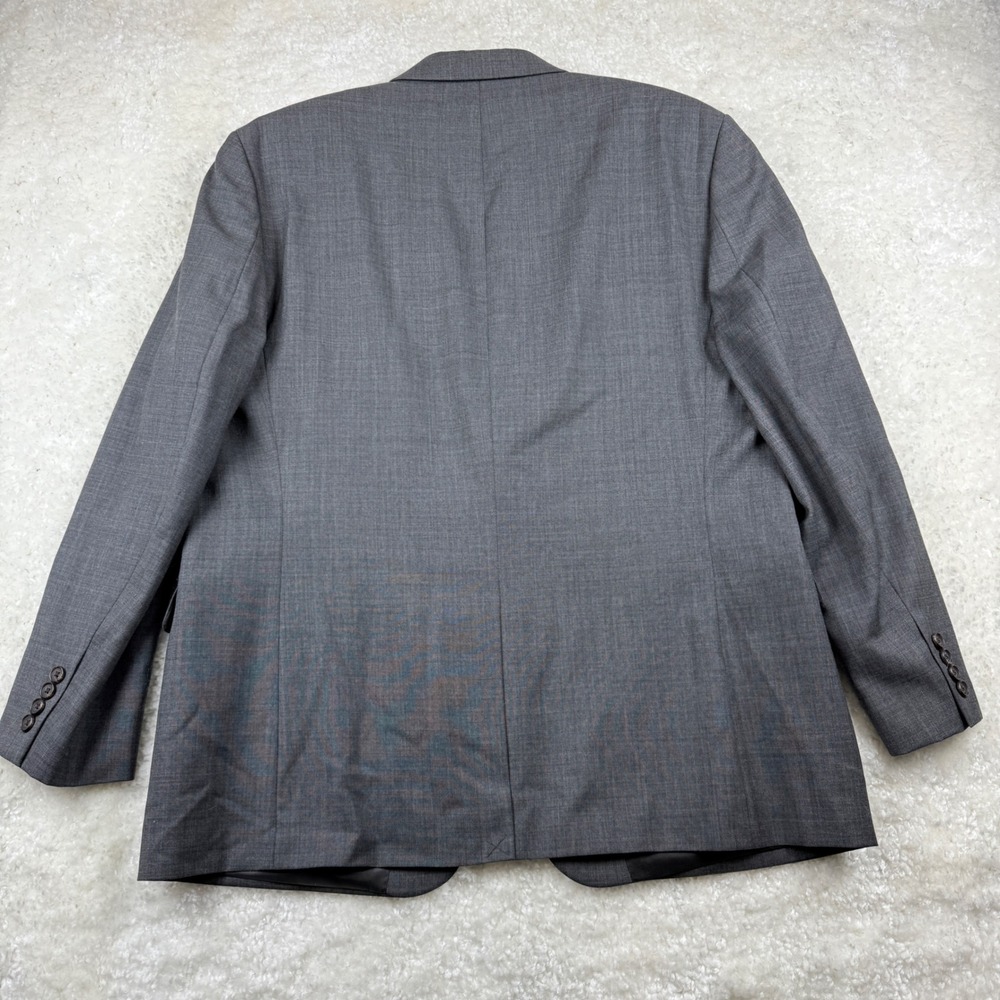 Lauren‎ Ralph Lauren Blazer Men 46R Grey 100% Wool Two Button Sport Coat - Picture 8 of 9